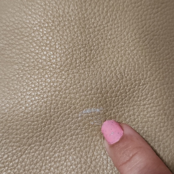 Jimmy Choo - Taupe Leather "Ramona" Shoulder Satchel - Picture 12 of 15